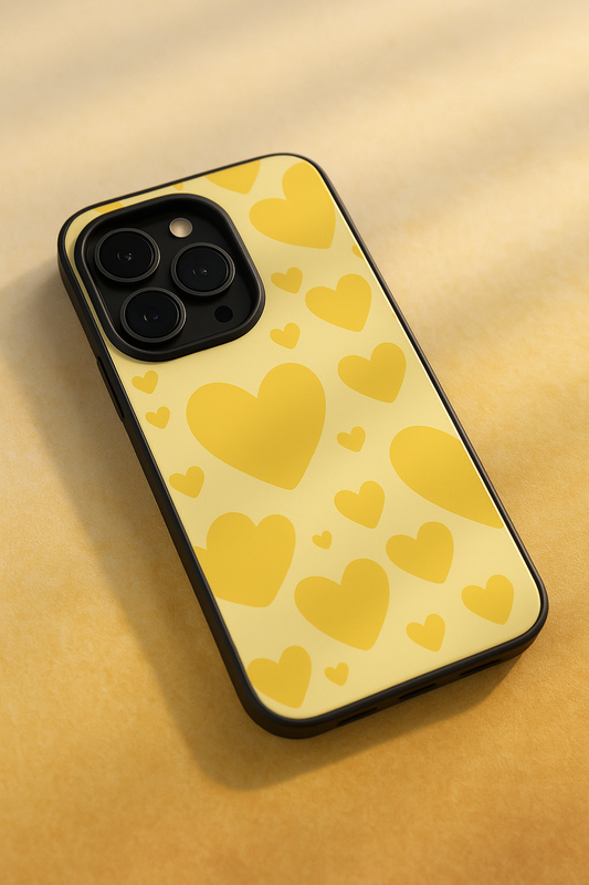 They Were All Yellow Premium Glass Back Cover For iPhone 11,12,13,14,15,16 Models