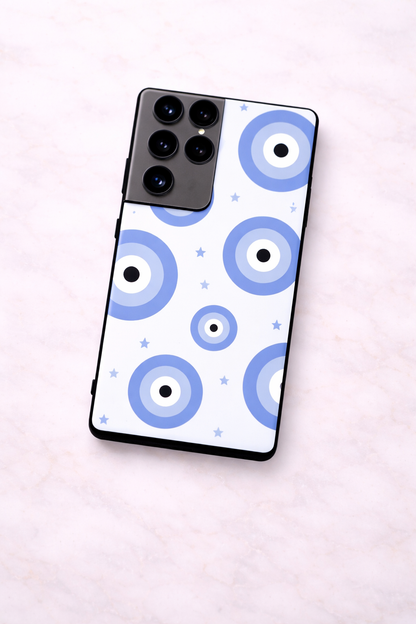 Eye Of Protection OG Premium Glass Back Cover For Galaxy S, A, M & F Series