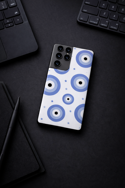 Eye Of Protection OG Premium Glass Back Cover For Galaxy S, A, M & F Series