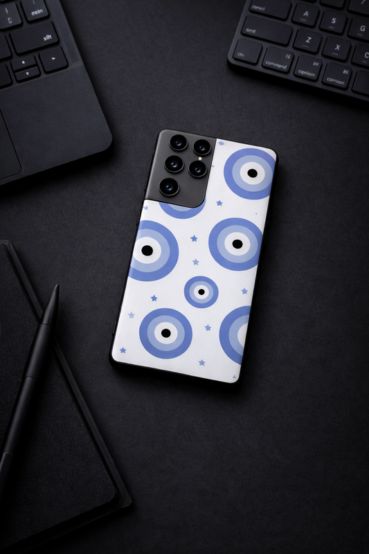 Eye Of Protection OG Premium Glass Back Cover For Galaxy S, A, M & F Series