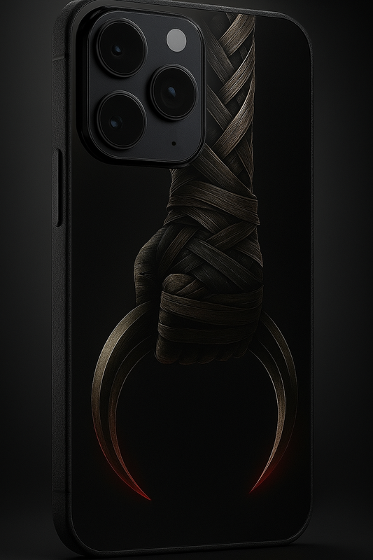 Shadowfang Premium Glass Back Cover For iPhone 11,12,13,14,15,16 Models