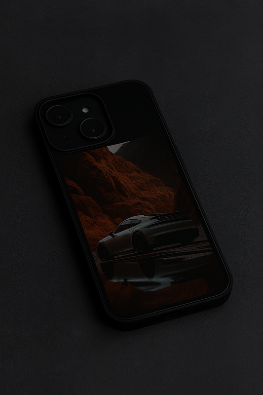 Canyon Rush Glass Back Cover For iPhone 11,12,13,14,15,16 Models