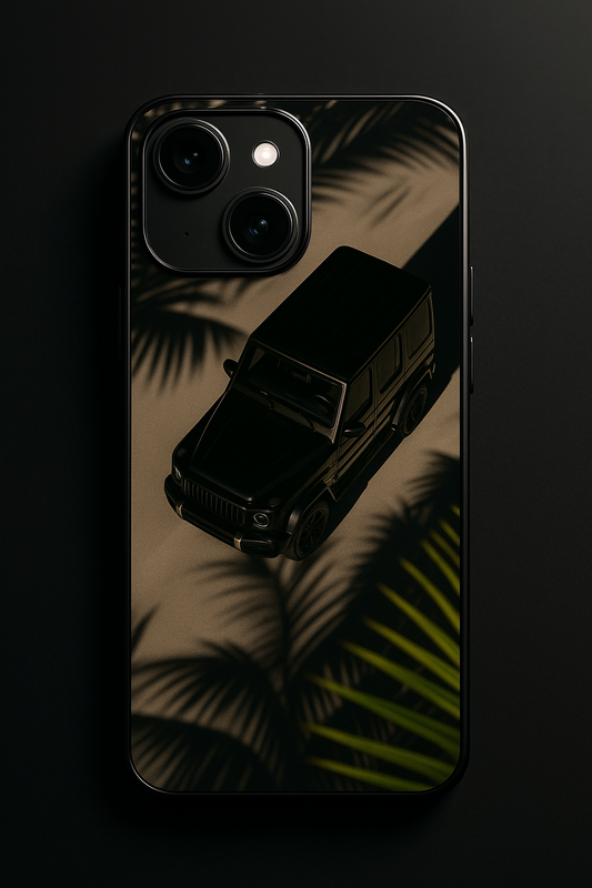 Desert Luxe Premium Glass Back Cover For iPhone 11,12,13,14,15,16 Models
