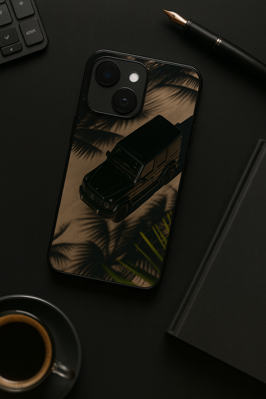 Desert Luxe Premium Glass Back Cover For iPhone 11,12,13,14,15,16 Models