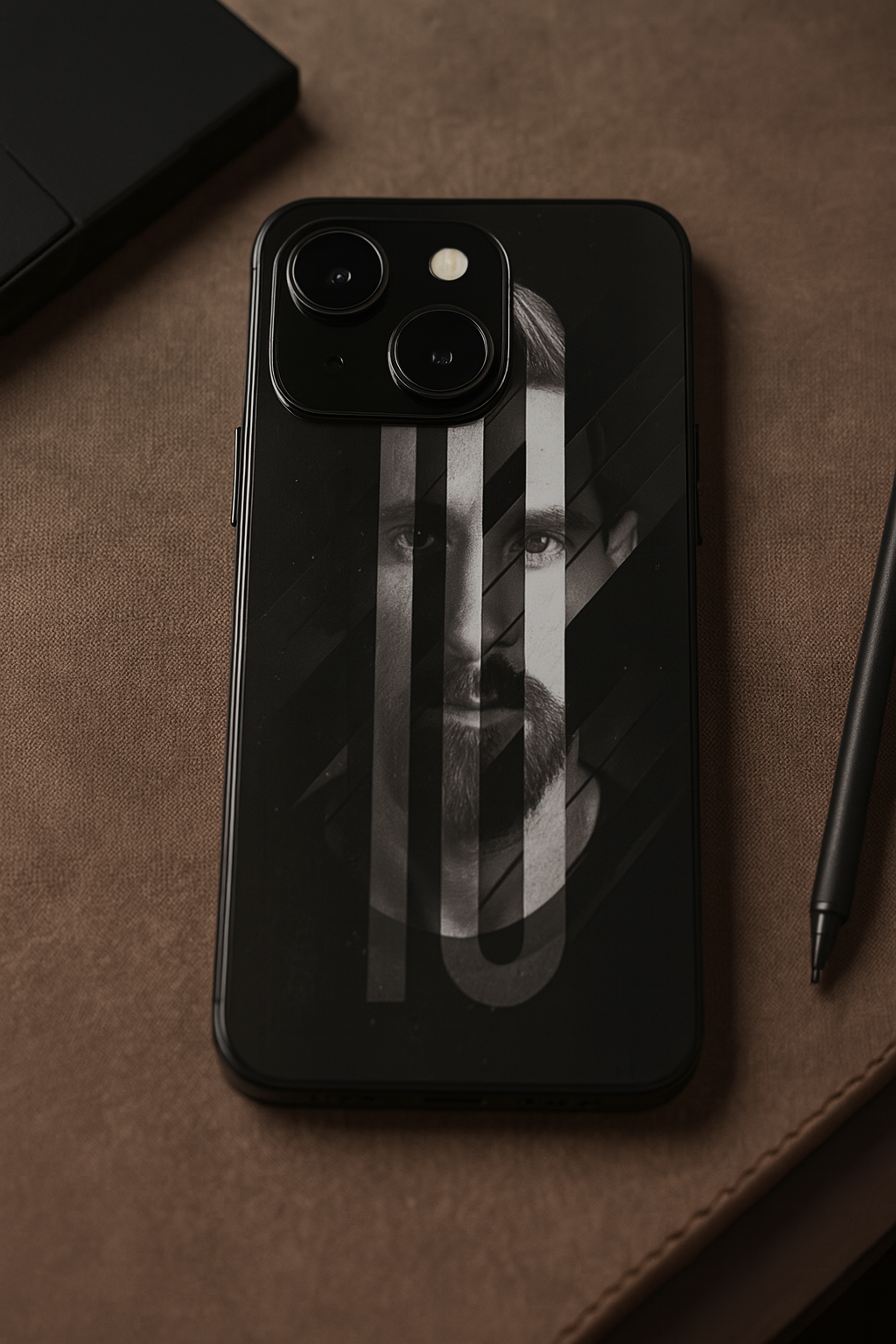 The Maestro Premium Glass Back Cover For iPhone 11,12,13,14,15,16 Models