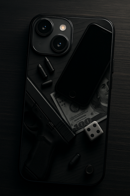 Underworld Premium Glass Back Cover For iPhone 11,12,13,14,15,16 Models