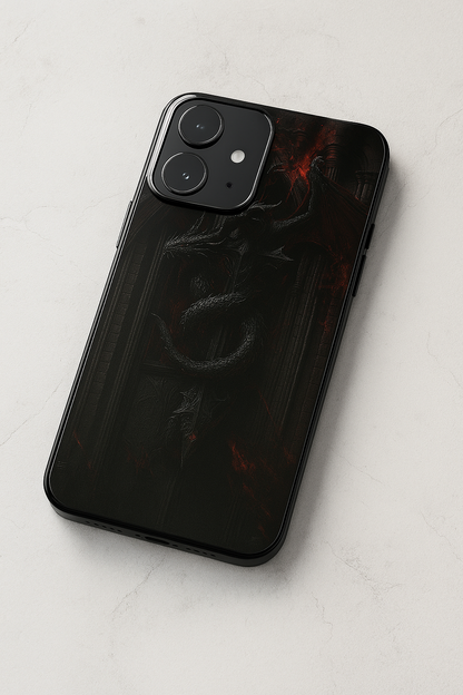 Dreamflow Premium Glass Back Cover For iPhone 11,12,13,14,15,16 Models