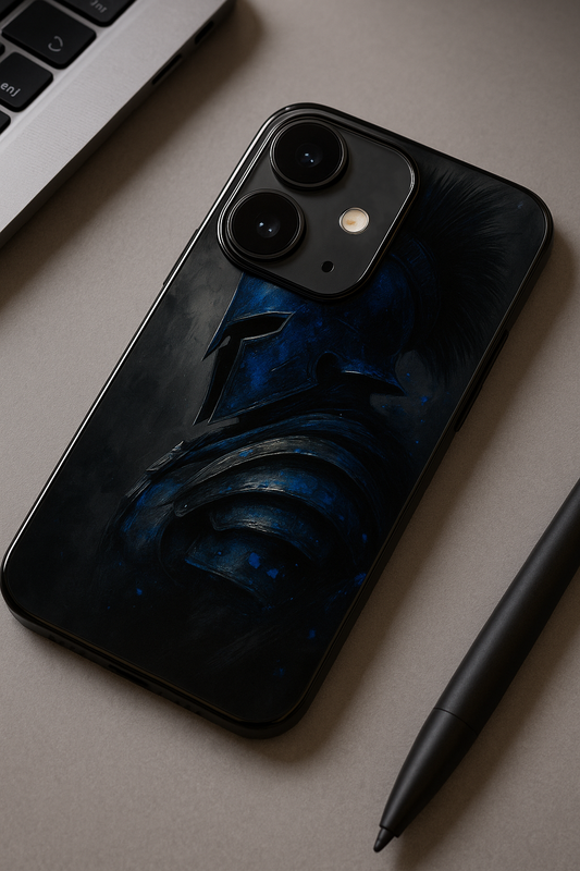 Obsidian Valor Premium Glass Back Cover For iPhone 11,12,13,14,15,16 Models