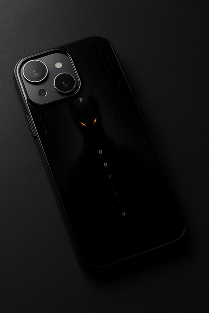 Oblivion Eyes Premium Glass Back Cover For iPhone 11,12,13,14,15,16 Models