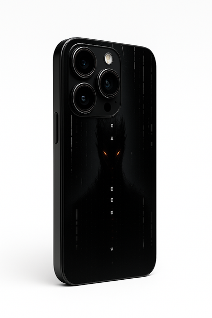 Oblivion Eyes Premium Glass Back Cover For iPhone 11,12,13,14,15,16 Models