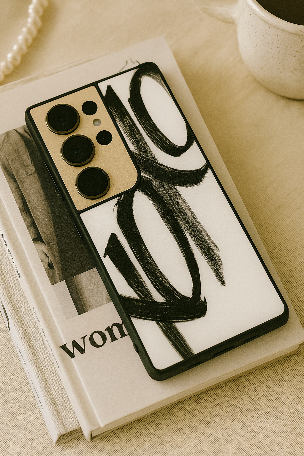 Bold XOXO Premium Glass Back Cover For Galaxy S, A, M & F Series