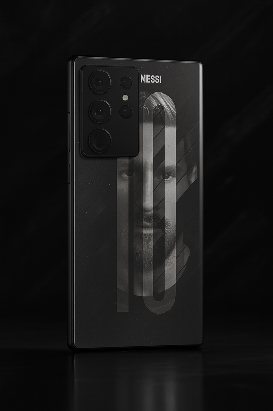 The Maestro Premium Glass Back Cover For Galaxy S, A, M & F Series