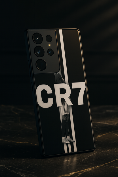 Legacy Stripe Premium Glass Back Cover For Galaxy S, A, M & F Series