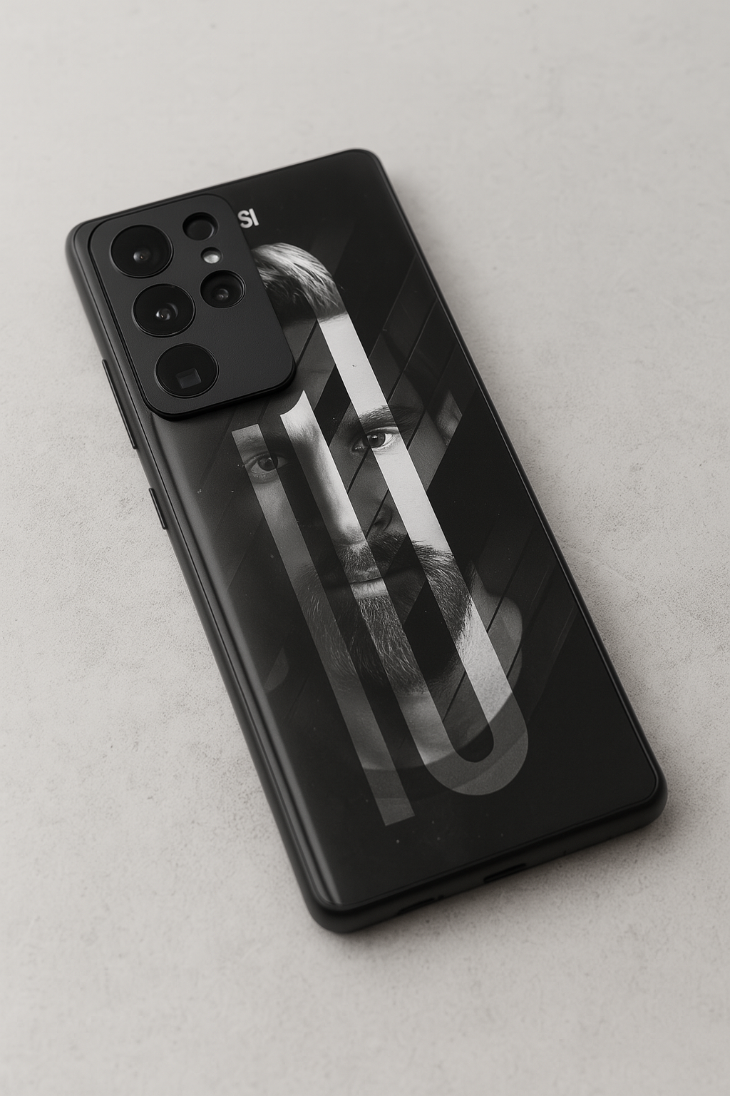 The Maestro Premium Glass Back Cover For Galaxy S, A, M & F Series