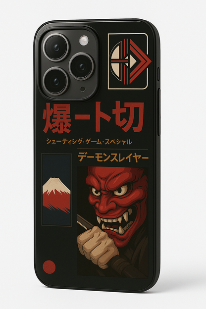 Dragon Graffiti Premium Glass Back Cover For iPhone 11,12,13,14,15,16 Models
