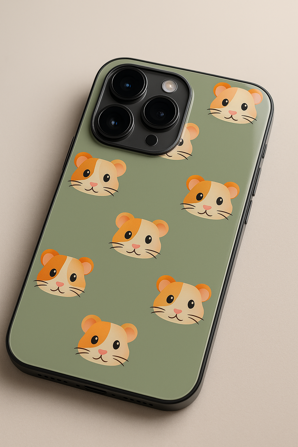 Hello Rabbys Premium Glass Back Cover For iPhone 11,12,13,14,15,16 Models