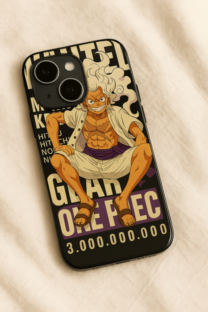 One Piece FAN Premium Glass Back Cover For iPhone 11,12,13,14,15,16 Models