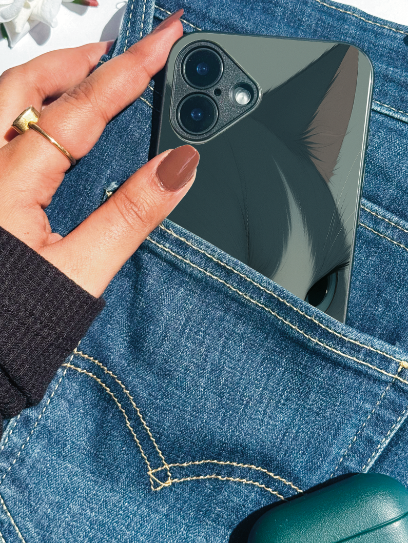 The Grump Cat Premium Glass Back Cover For iPhone 11,12,13,14,15,16 Models