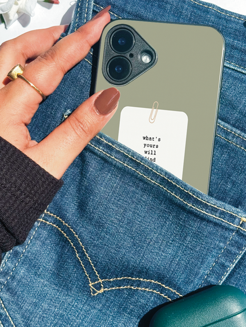 Find You Premium Glass Back Cover For iPhone 11,12,13,14,15,16 Models (Copy