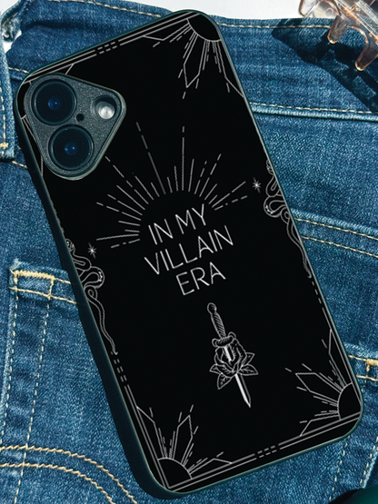 Villain Energy Premium Glass Back Cover For iPhone 11,12,13,14,15,16 Models