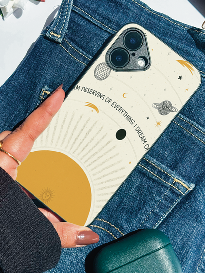 Universe Within Premium Glass Back Cover For iPhone 11,12,13,14,15,16 Models