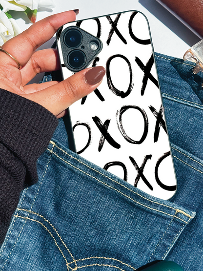 XO Craze Premium Glass Back Cover For iPhone 11,12,13,14,15,16 Models