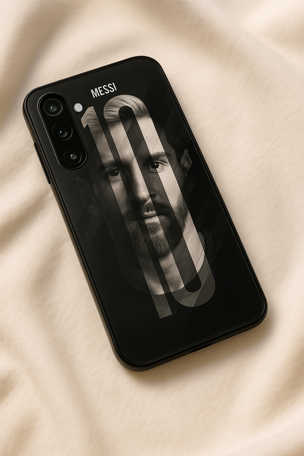 GOAT10 Edition Premium Glass Back Cover For Galaxy S22, S23, S24, S25 Models