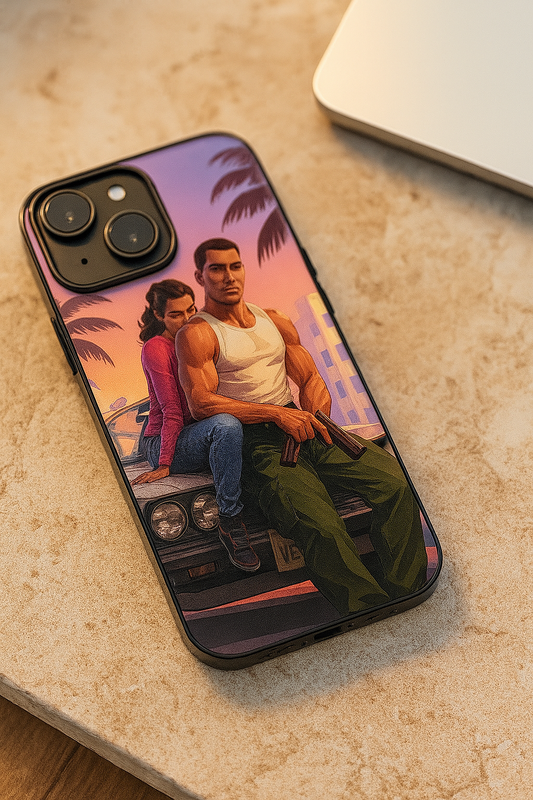 Heatwave Premium Glass Back Cover For iPhone 11,12,13,14,15,16 Models