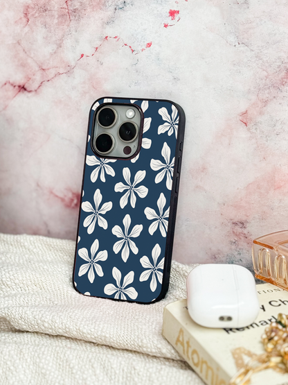 Lily Love remium Glass Back Cover For iPhone 11,12,13,14,15,16 Models