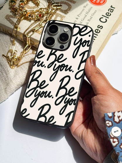 Be-You Premium Glass Back Cover For iPhone 11,12,13,14,15,16 Models