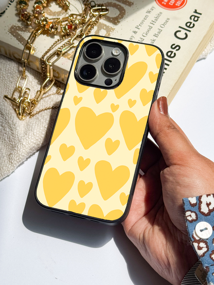 They Were All Yellow Premium Glass Back Cover For iPhone 11,12,13,14,15,16 Models