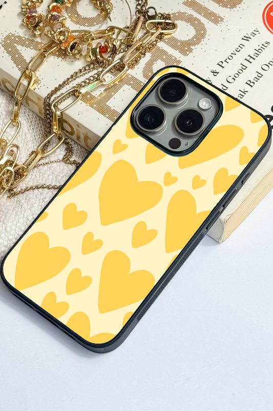 They Were All Yellow Premium Glass Back Cover For iPhone 11,12,13,14,15,16 Models
