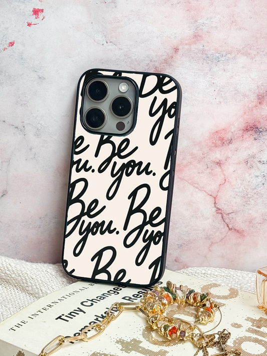 Be-You Premium Glass Back Cover For iPhone 11,12,13,14,15,16 Models