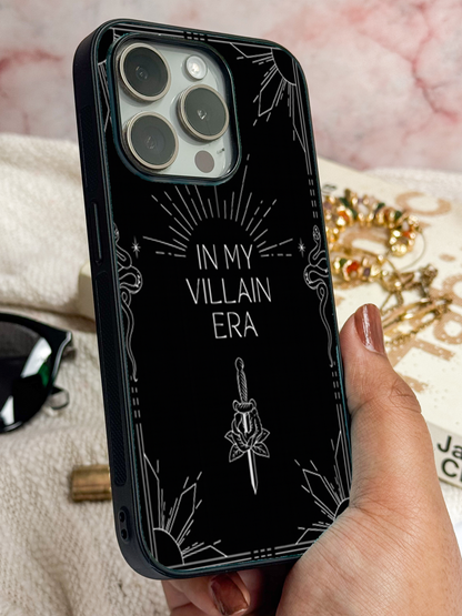 Villain Energy Premium Glass Back Cover For iPhone 11,12,13,14,15,16 Models