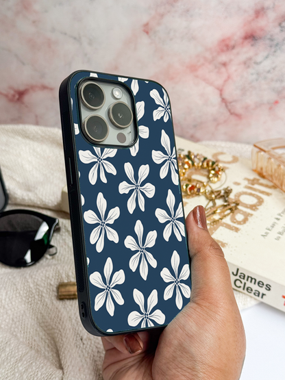 Lily Love remium Glass Back Cover For iPhone 11,12,13,14,15,16 Models