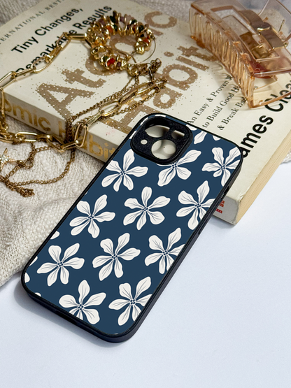 Lily Love remium Glass Back Cover For iPhone 11,12,13,14,15,16 Models