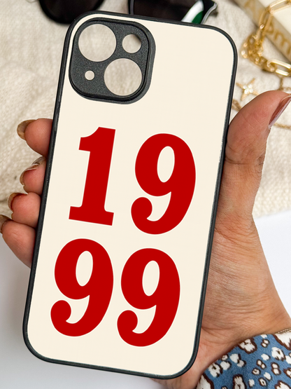 Back to ’99 Premium Glass Back Cover For iPhone 11,12,13,14,15,16 Models