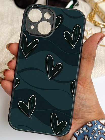 Dark Desire Premium Glass Back Cover For iPhone 11,12,13,14,15,16 Models