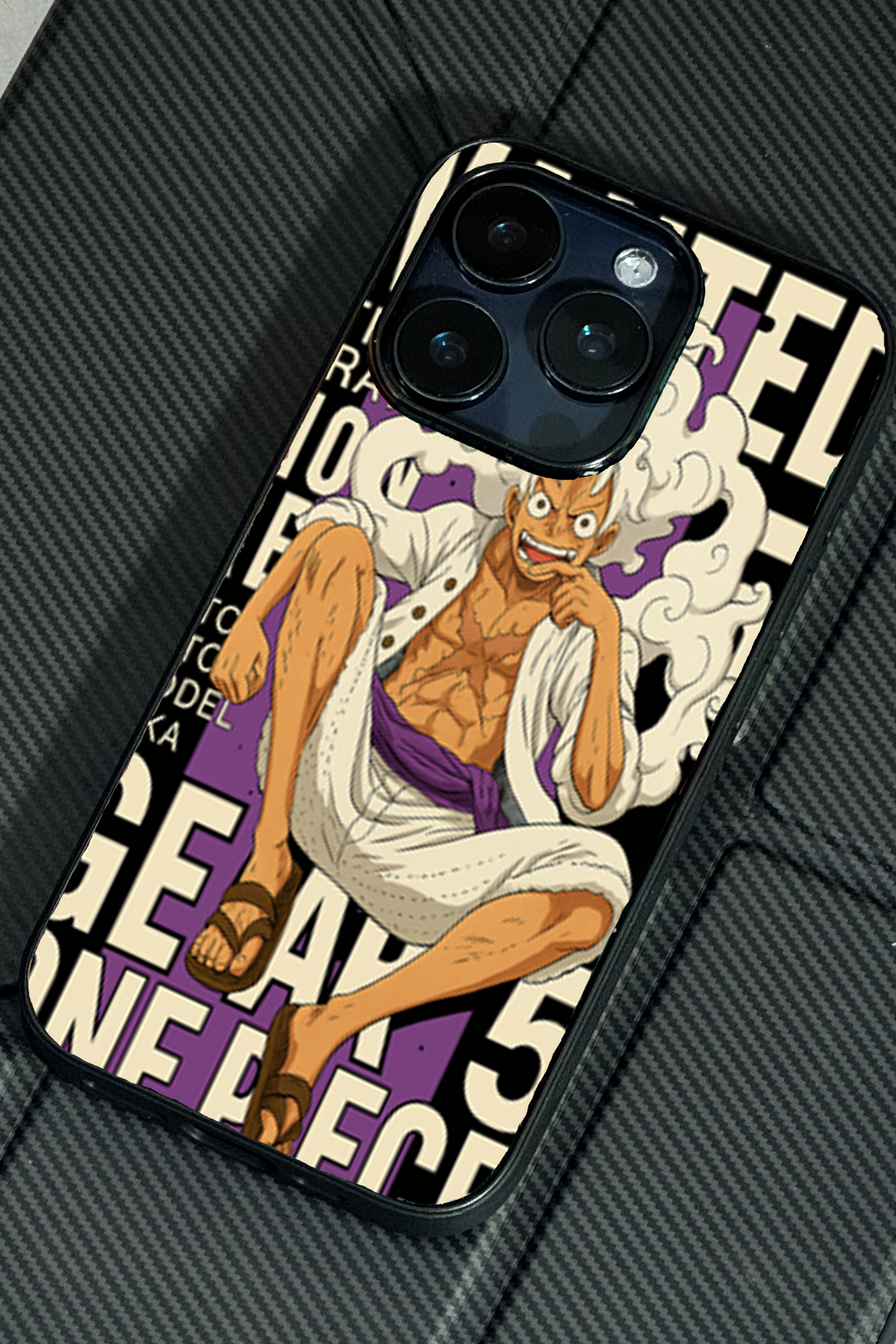 One Piece FAN Premium Glass Back Cover For iPhone 11,12,13,14,15,16 Models