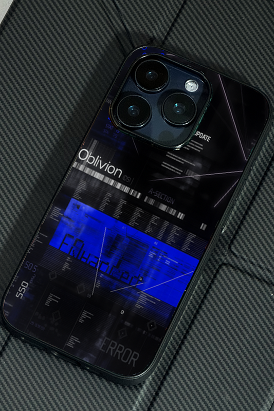 Hacker Premium Glass Back Cover For iPhone 11,12,13,14,15,16 Models