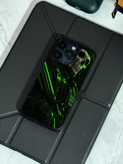 COD Zombie  Premium Glass Back Cover For iPhone 11,12,13,14,15,16 Models