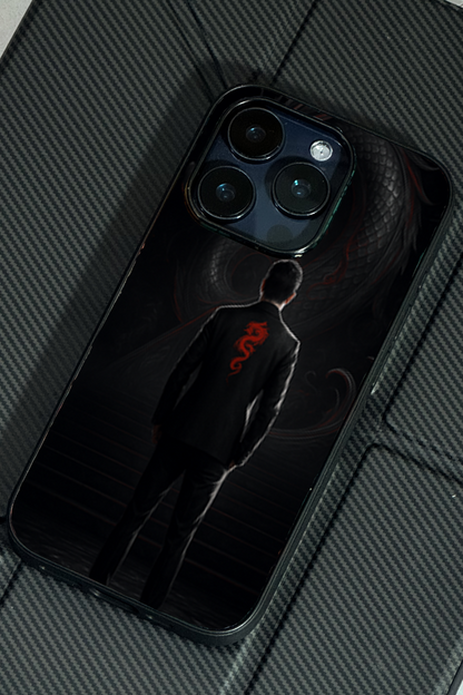 Venom Authority Premium Glass Back Cover For iPhone 11,12,13,14,15,16 Models