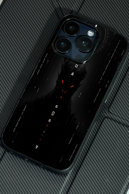 Oblivion Eyes Premium Glass Back Cover For iPhone 11,12,13,14,15,16 Models