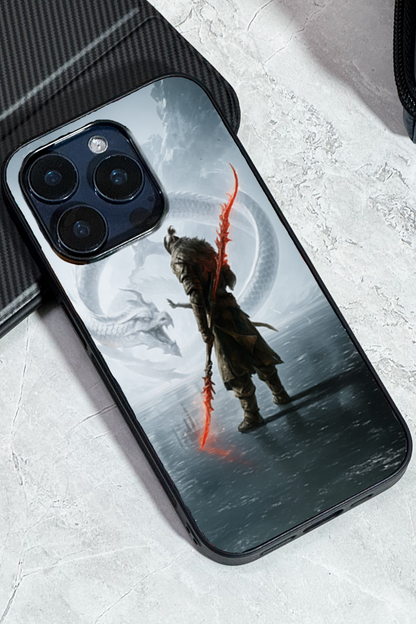 Lets Fight Premium Glass Back Cover For iPhone 11,12,13,14,15,16 Models