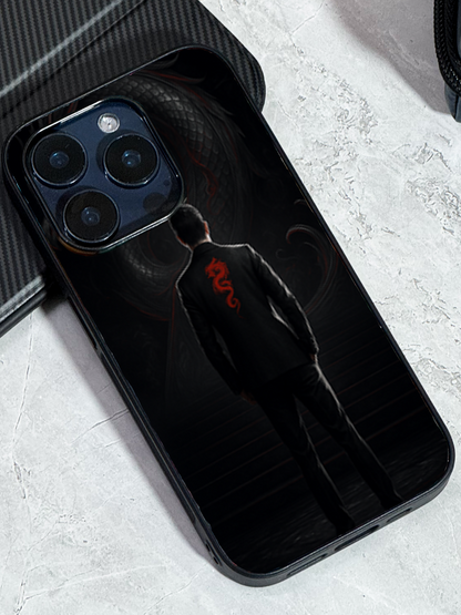 Venom Authority Premium Glass Back Cover For iPhone 11,12,13,14,15,16 Models