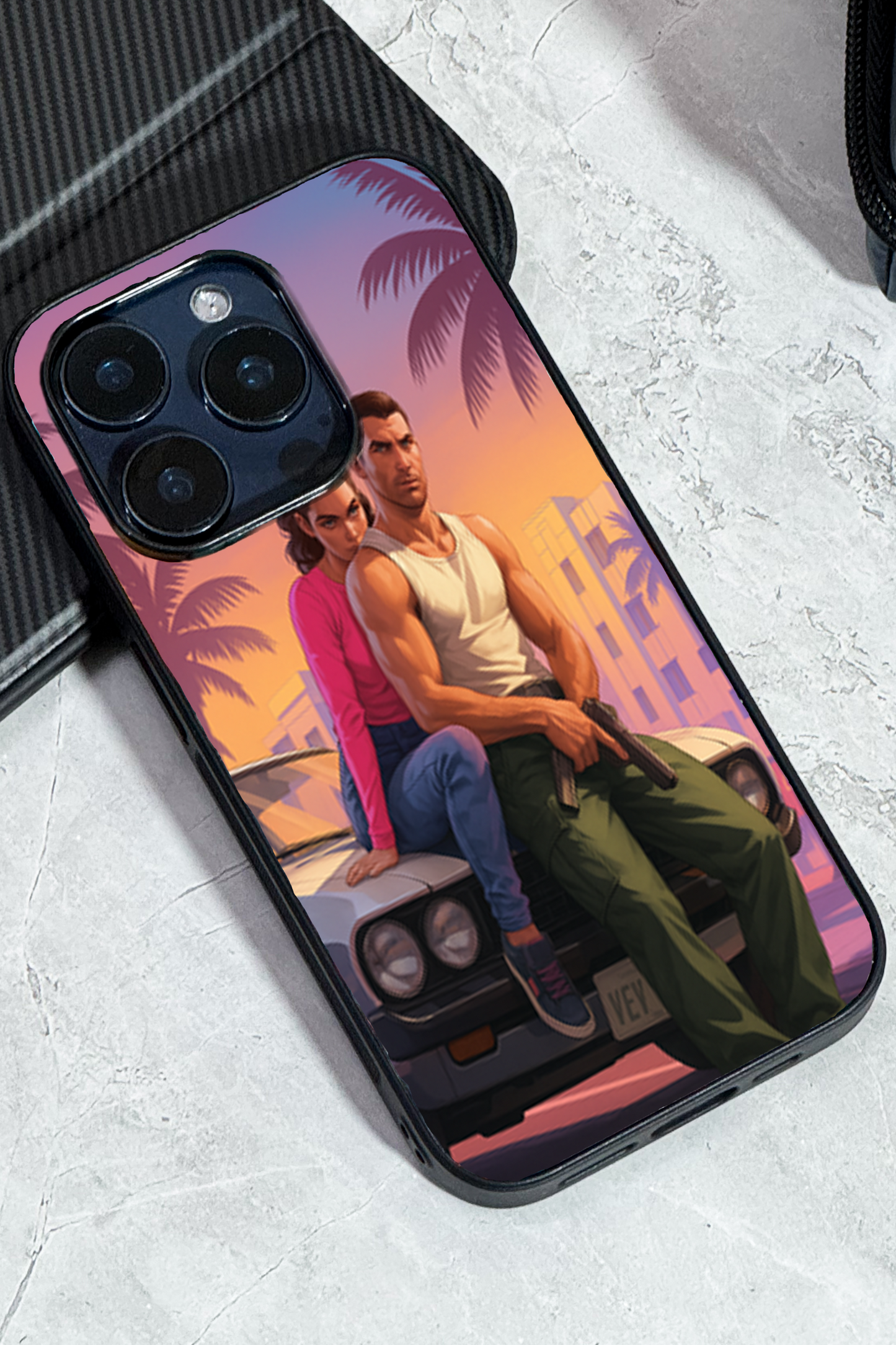 Heatwave Premium Glass Back Cover For iPhone 11,12,13,14,15,16 Models