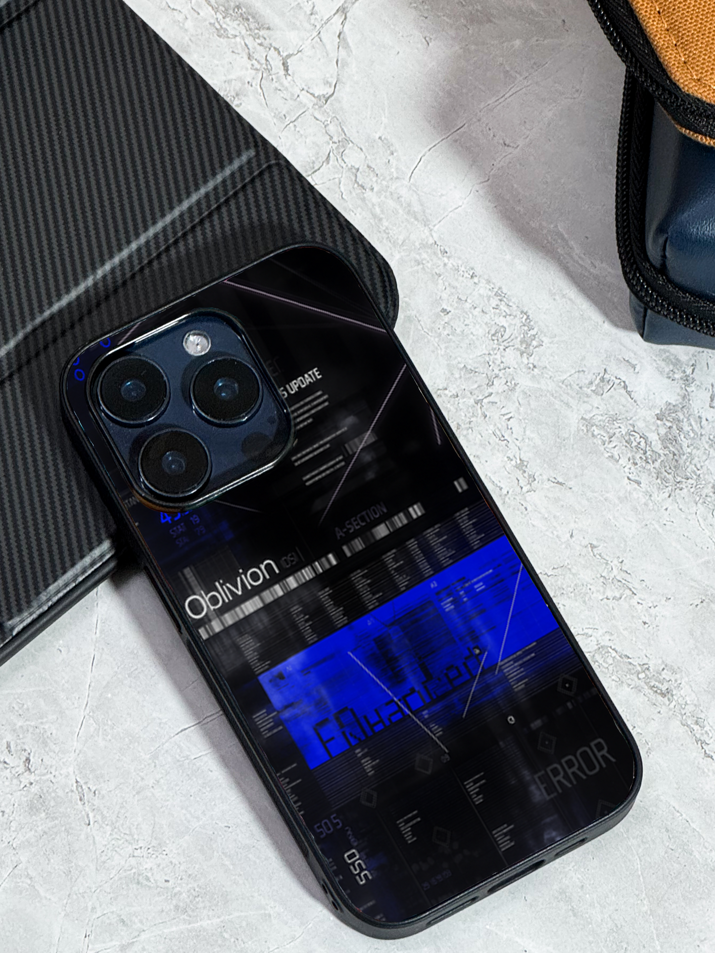 Hacker Premium Glass Back Cover For iPhone 11,12,13,14,15,16,17 Models