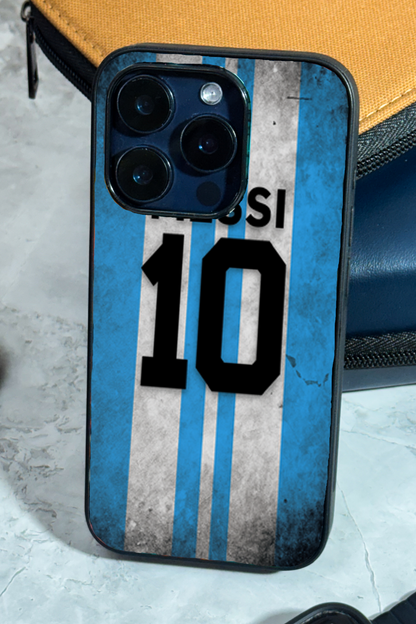 GOAT 10 Premium Glass Back Cover For iPhone 11,12,13,14,15,16 Models