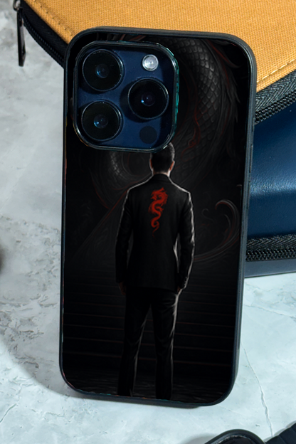 Venom Authority Premium Glass Back Cover For iPhone 11,12,13,14,15,16 Models