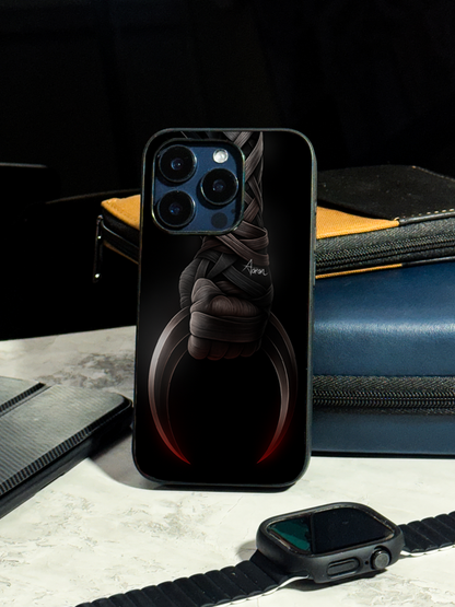 Shadowfang Premium Glass Back Cover For iPhone 11,12,13,14,15,16 Models